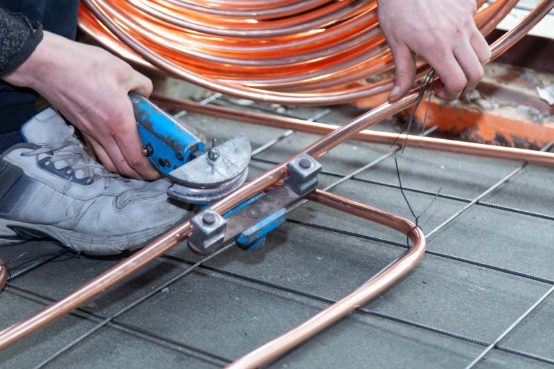 Copper Piping installation